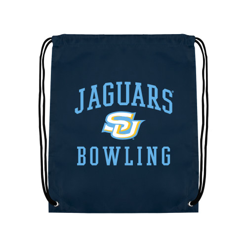  Navy Drawstring Backpack - Jaguars Bowling