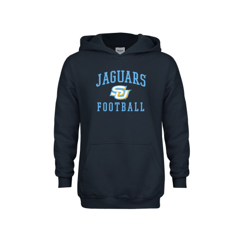  Youth Navy Fleece Hoodie - Jaguars Football