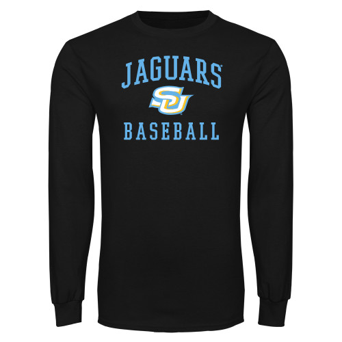  Black Long Sleeve T Shirt - Jaguars Baseball