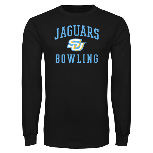  Black Long Sleeve T Shirt - Jaguars Bowling