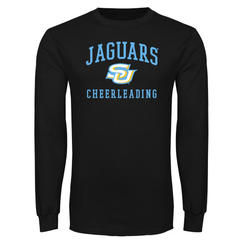  Black Long Sleeve T Shirt - Jaguars Cheerleading
