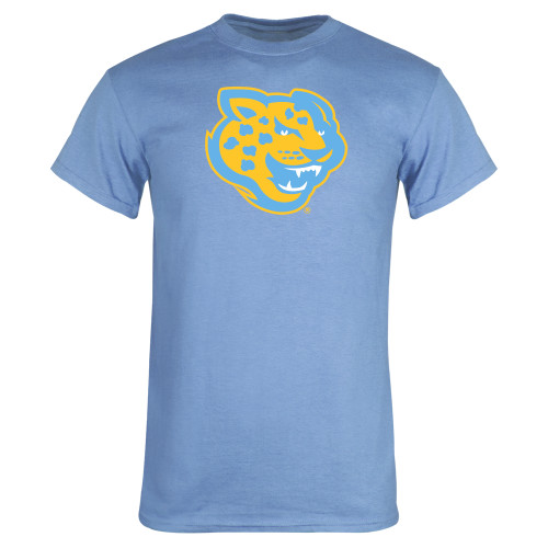  Light Blue T Shirt - Souther University Jaguar Head