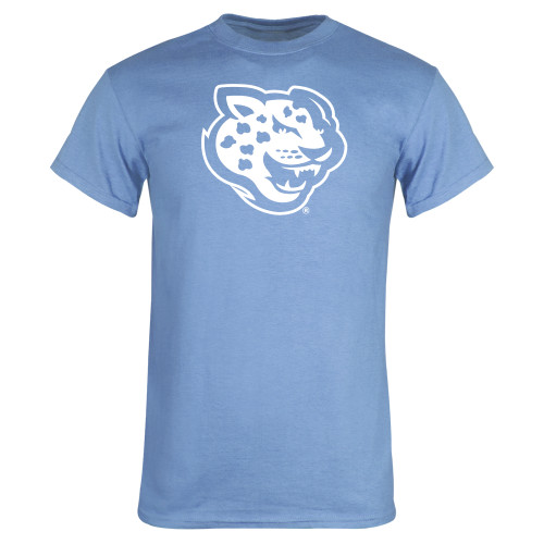  Light Blue T Shirt - Souther University Jaguar Head