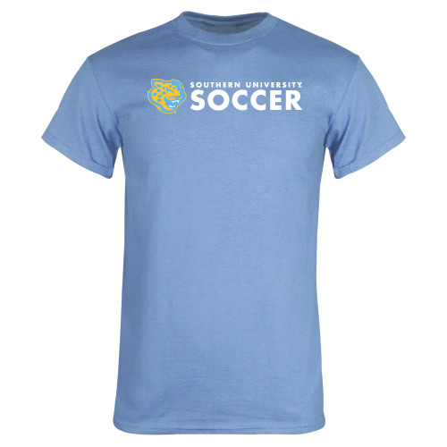  Light Blue T Shirt - Southern University Soccer