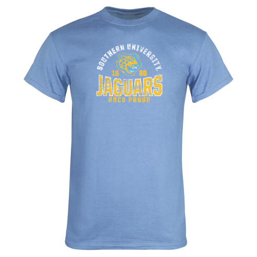  Light Blue T Shirt - Souther University Jaguars - HBCU Proud