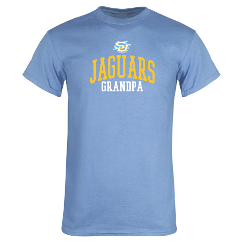  Light Blue T Shirt - SU Jaguars Grandpa