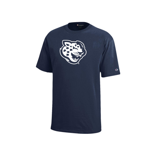  Champion Youth Navy Short Sleeve Tee - Souther University Jaguar Head