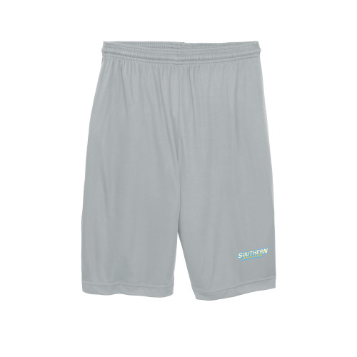  Youth Silver Competitor Shorts - Southern Jaguars Wordmark