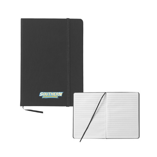  5x7 Black Hard Cover Journal - Southern Jaguars Wordmark