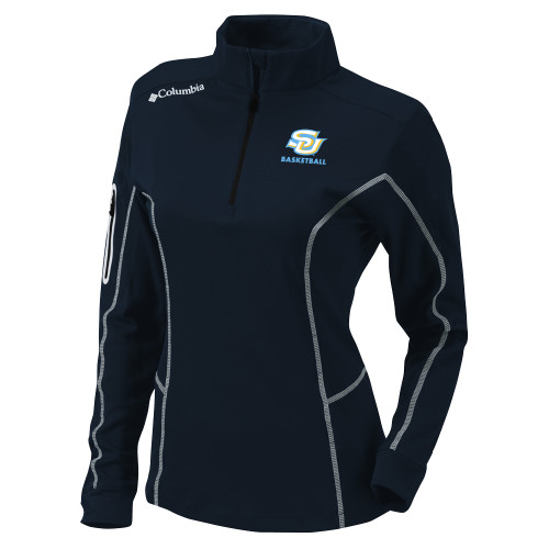 Southern University Columbia Womens Omni Wick Navy 1/4 Zip
