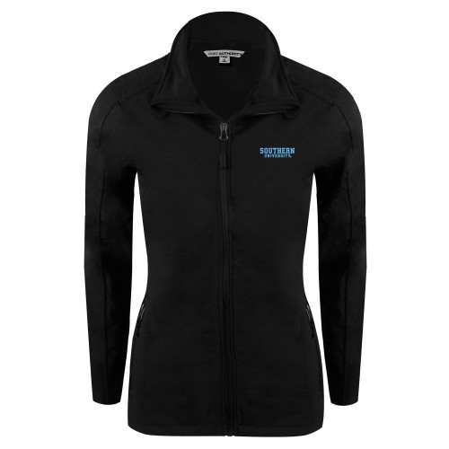  Womens Black Softshell Jacket - Arched SUBR