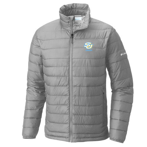  Columbia Grey Powder Lite Jacket - Interlocking SU - Tennis
