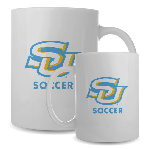  Full Color White Mug 15oz - Su Soccer