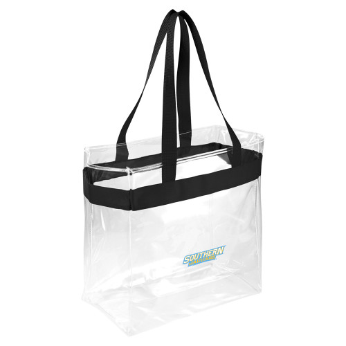  Game Day Clear Stadium Tote - Southern Jaguars Wordmark