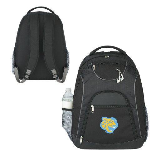  The Ultimate Black Computer Backpack - Souther University Jaguar Head
