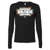 Thumbnail image for  Bella + Canvas Black Jersey Cotton Long Sleeve T Shirt