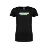 Thumbnail image for  Next Level Girls Black Fashion Fit T Shirt