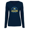 Thumbnail image for  Womens Navy Long Sleeve V Neck Tee