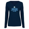 Thumbnail image for  Womens Navy Long Sleeve V Neck Tee