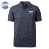 Thumbnail image for  Navy Honeycomb Jacquard Polo