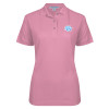 Thumbnail image for  Womens Silk Touch Light Pink Pique Polo