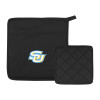 Thumbnail image for  Quilted Canvas Black Pot Holder
