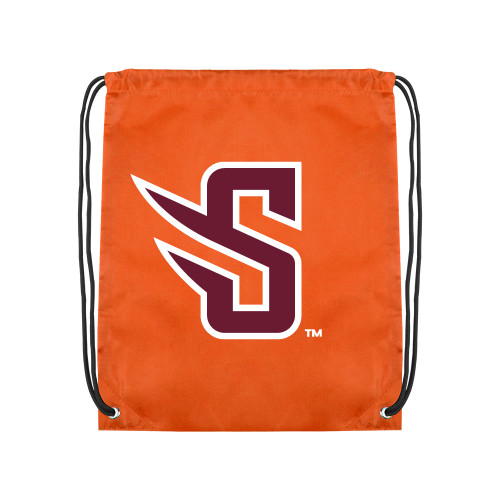  Orange Drawstring Backpack - S