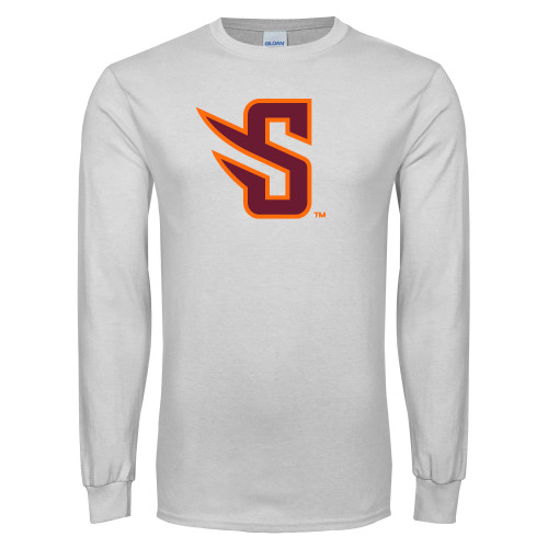  White Long Sleeve T Shirt - S