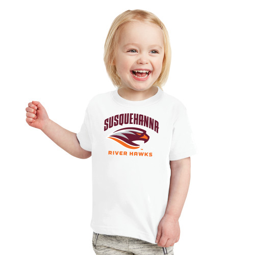  Toddler White T Shirt - Primary Mark