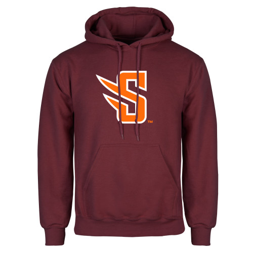  Maroon Fleece Hoodie - S