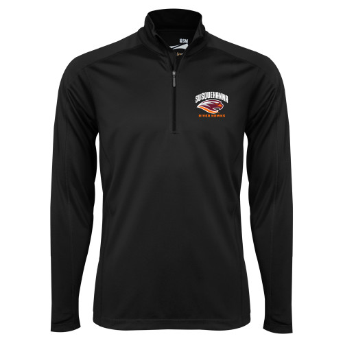  Syntrel Black Interlock 1/4 Zip - Primary Mark