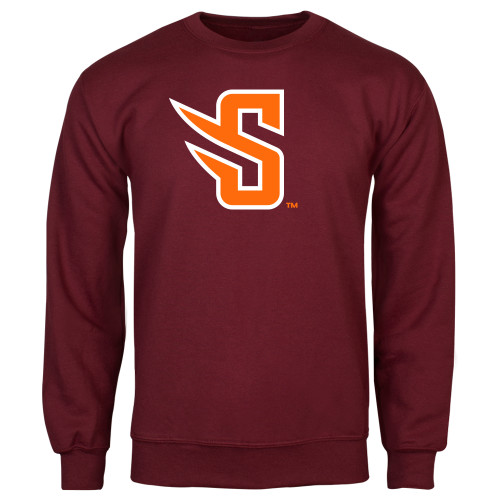  Maroon Fleece Crew - S