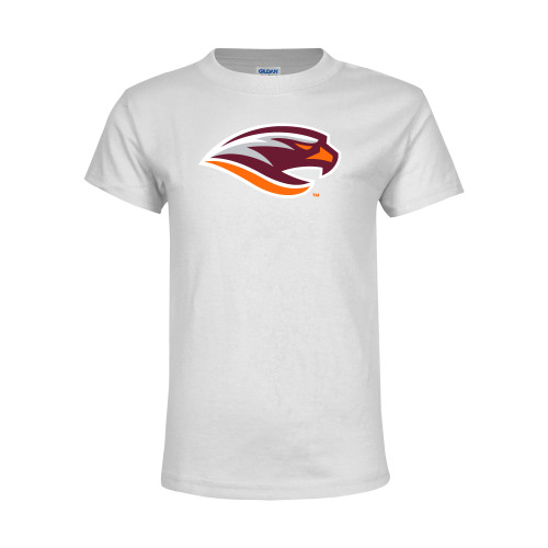  Youth White T Shirt - River Hawk