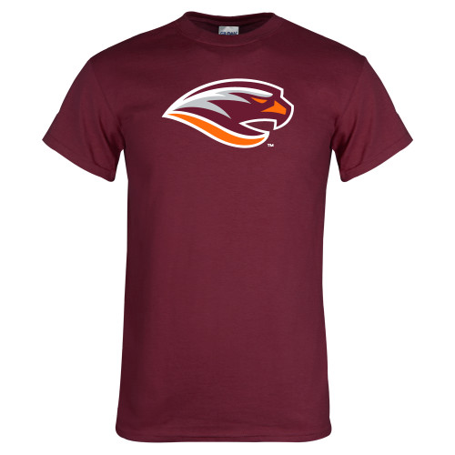  Maroon T Shirt - River Hawk