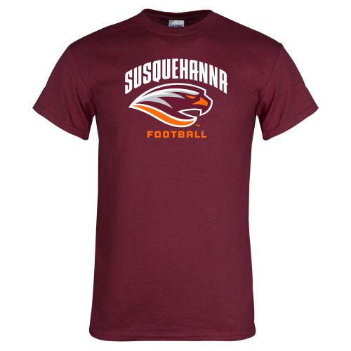  Maroon T Shirt - Football