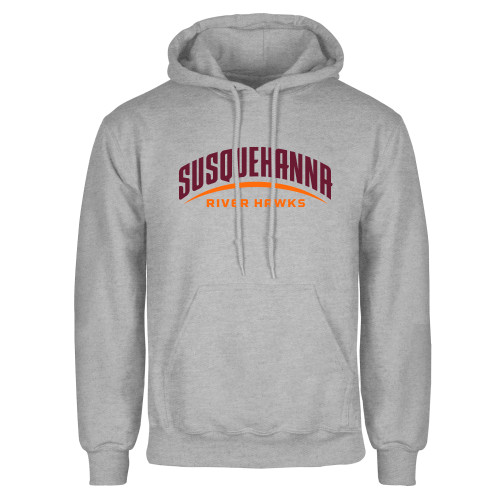  Grey Fleece Hoodie - Arched Susquehanna