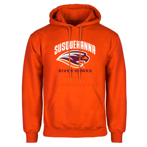  Orange Fleece Hoodie - Primary Mark