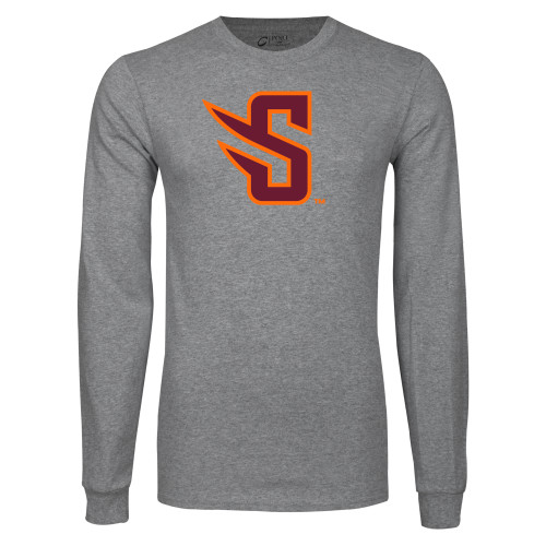  Grey Long Sleeve T Shirt - S