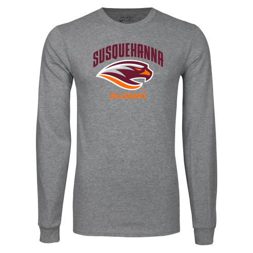  Grey Long Sleeve T Shirt - Alumni