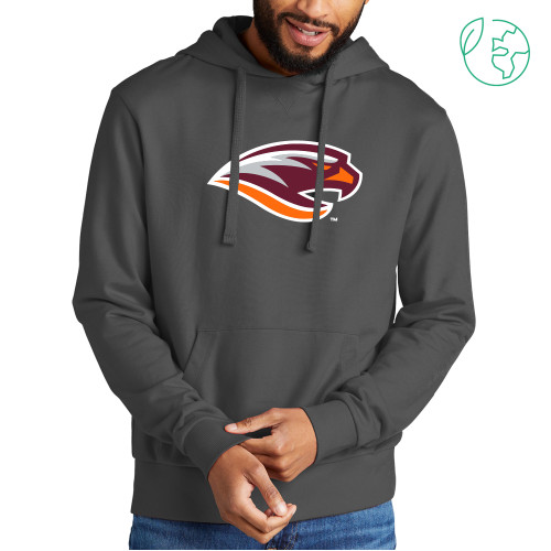  Allmade Dark Grey Organic French Terry Pullover Hoodie - River Hawk