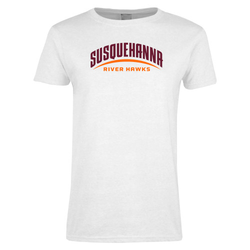 Main Image for  Womens White Short Sleeve Tee