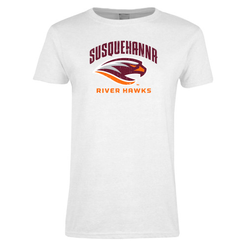 Main Image for  Womens White Short Sleeve Tee