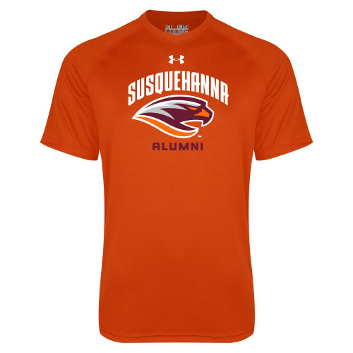  Under Armour Orange Tech Tee - Alumni
