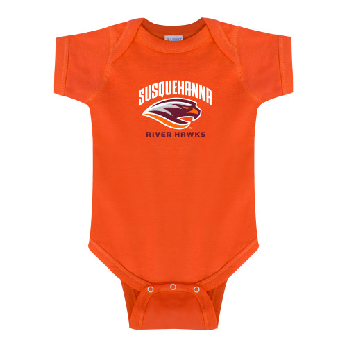  Orange Infant Onesie - Primary Mark