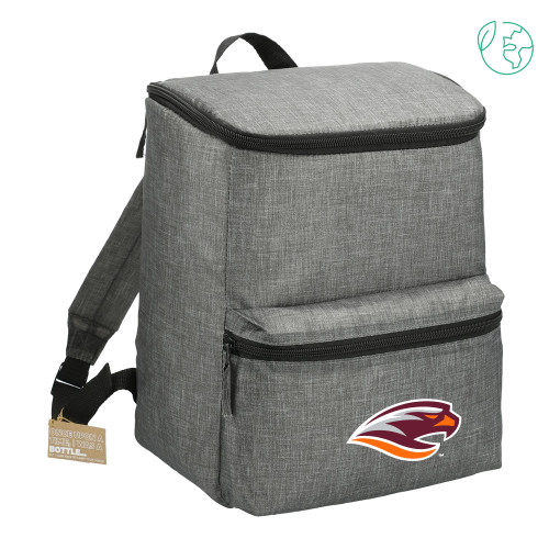  Excursion Charcoal Recycled 20 Can Backpack Cooler - River Hawk