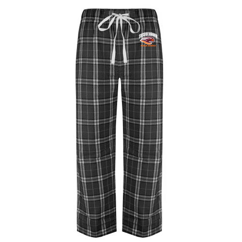  Black/Grey Flannel Pajama Pant - Primary Mark