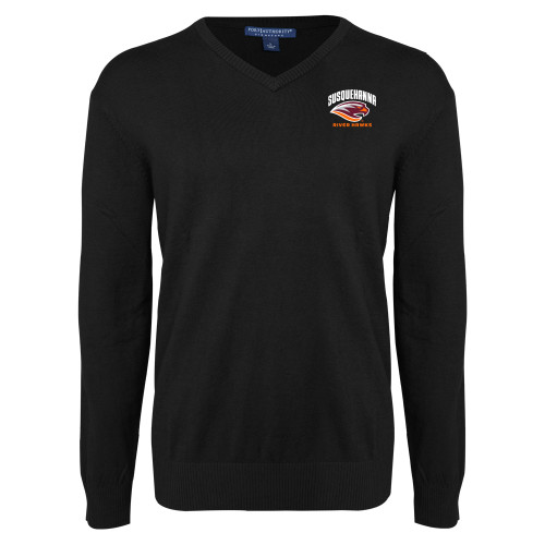  Black VNeck Sweater - Primary Mark
