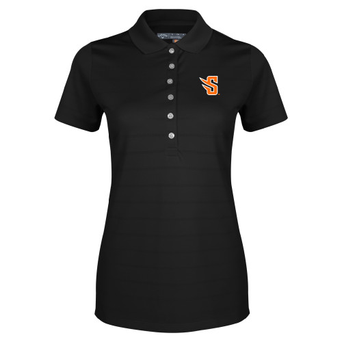  Callaway Womens Black Opti Vent Polo - S