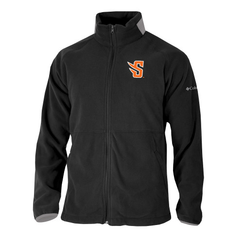 Columbia Black Everest Ridge Fleece Full Zip Jacket - S