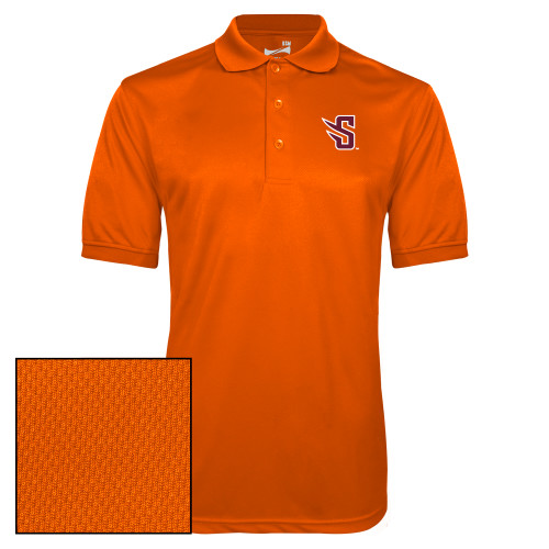  Orange Dry Mesh Polo - S